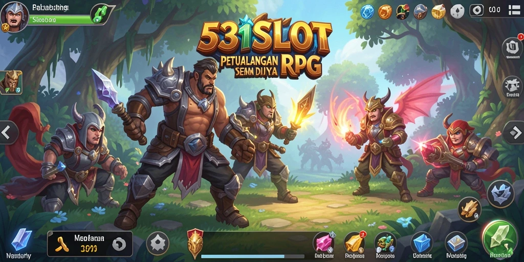 Tampilan gameplay RPG yang seru dan menantang di 531SLOT.
