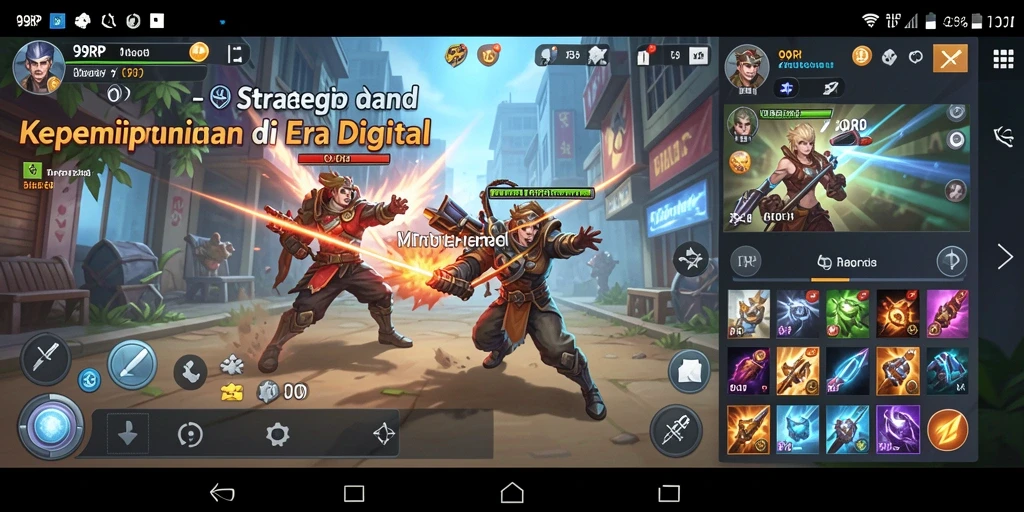 Menampilkan aksi strategis dan pertempuran di 99RP.