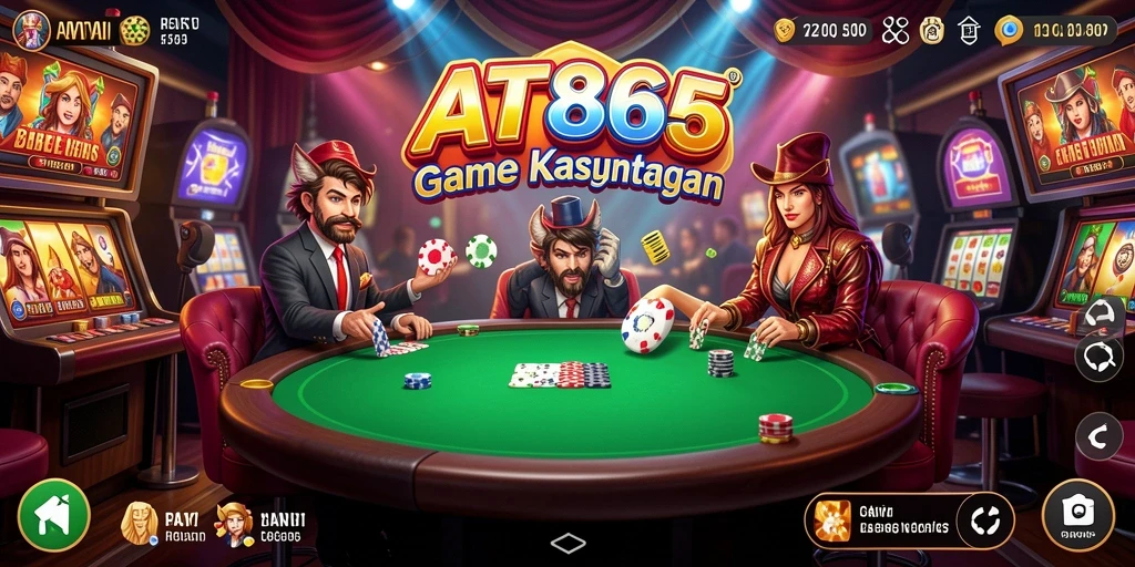 Tangkapan layar game Kasino AT866 dengan gameplay yang menarik.