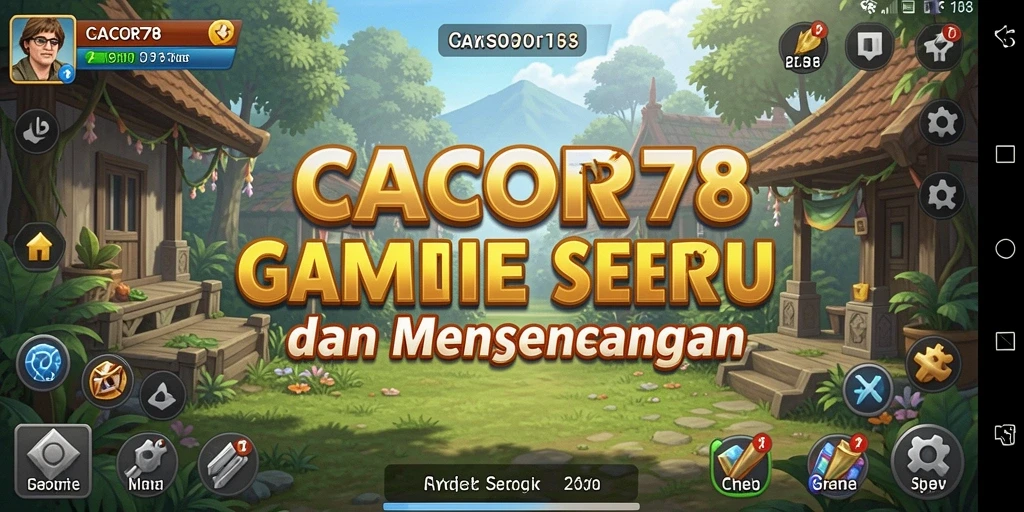 Tangkapan layar menunjukkan gameplay seru dari CACOR78 yang menakjubkan.