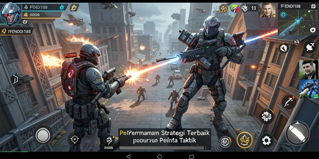 Tampilan gameplay strategis yang mendebarkan di FENDI188.