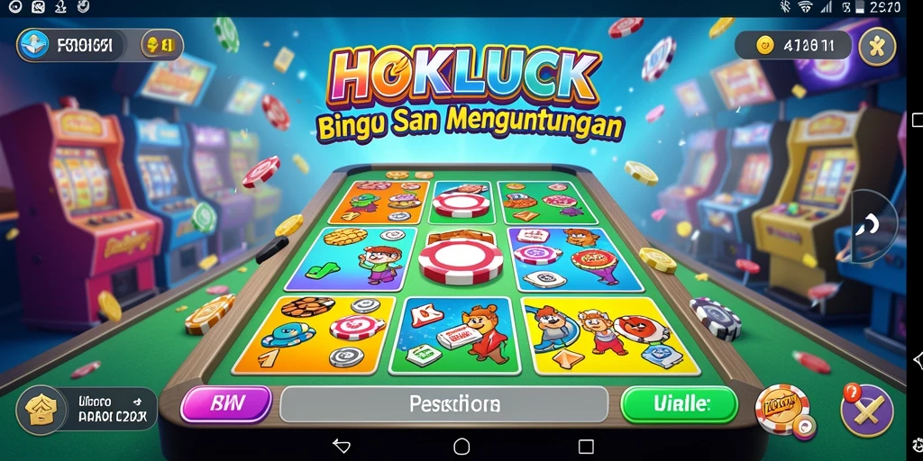 Tampilan gameplay HOKILUCK yang seru dan interaktif.