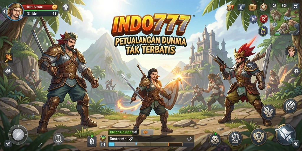 Tangkapan layar menampilkan aksi seru dalam dunia terbuka.