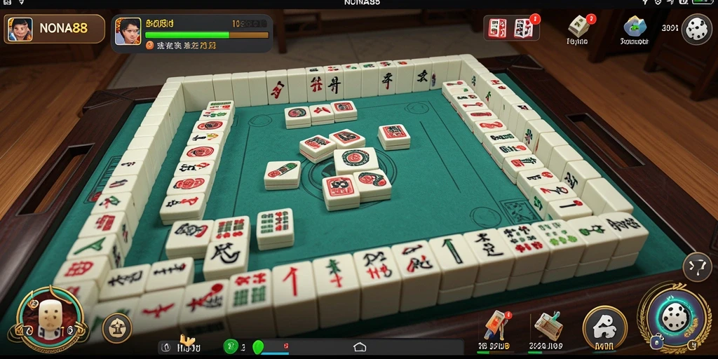 Tampilan gameplay NONA88 yang menarik dan penuh warna.