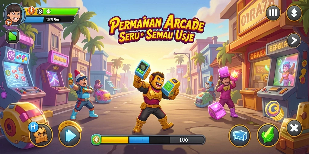 Gameplay seru dari ORA78 yang menantang dan menghibur.