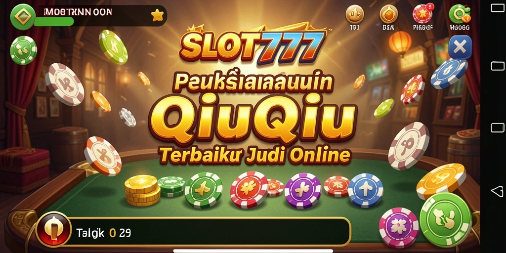 Tampilan menarik dari gameplay QiuQiu di SLOT777.
