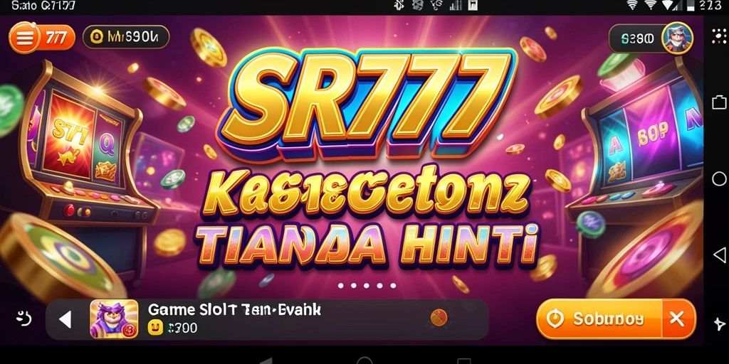 Screenshot SR777 menampilkan gameplay Slot yang mengasyikkan dan interaktif.