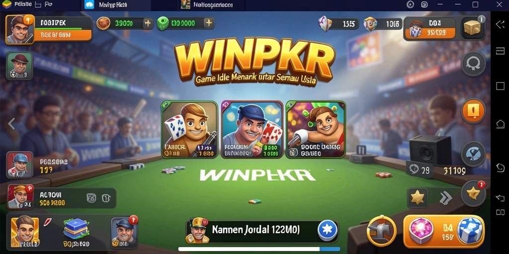Tampilan gameplay WINPKR yang menarik dan interaktif.